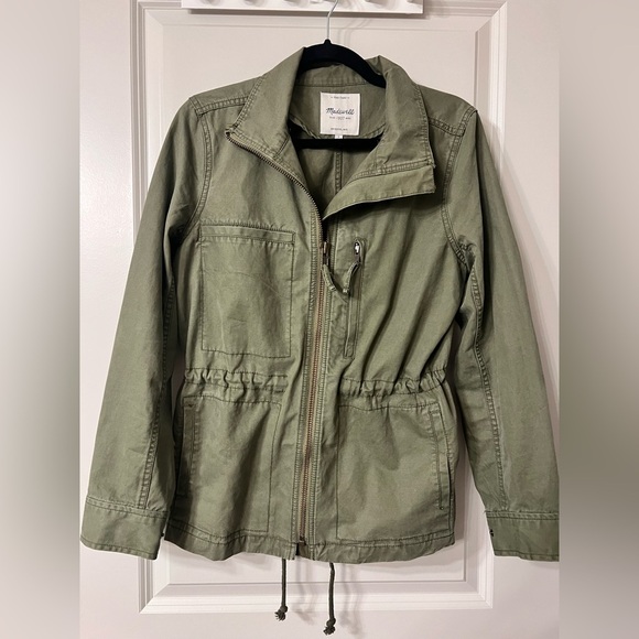 Madewell NorthOver Jacket Desert Olive Size Large - Picture 1 of 5